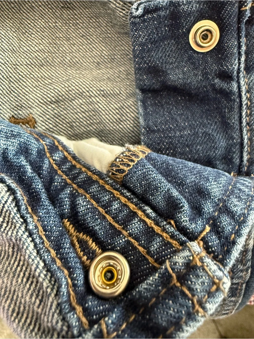 Old Navy Workwear Denim Carpenter Overalls Baby 18-24M